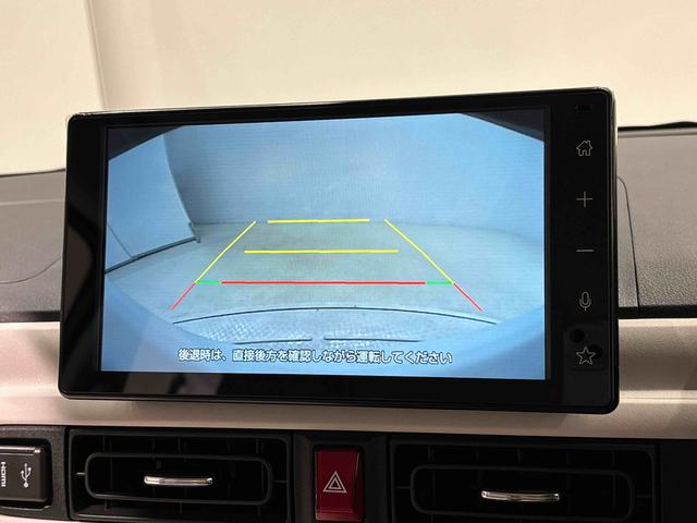 ムーヴキャンバスストライプスG バックモニター ディスプレイオーディオLEDオートライト・フォグランプ 電動パーキングブレーキ プッシュボタンスタート セキュリティアラーム バックカメラ 両側パワースライドドアウエルカムオープン機能 オート電動格納式ドアミラー(広島県)の中古車