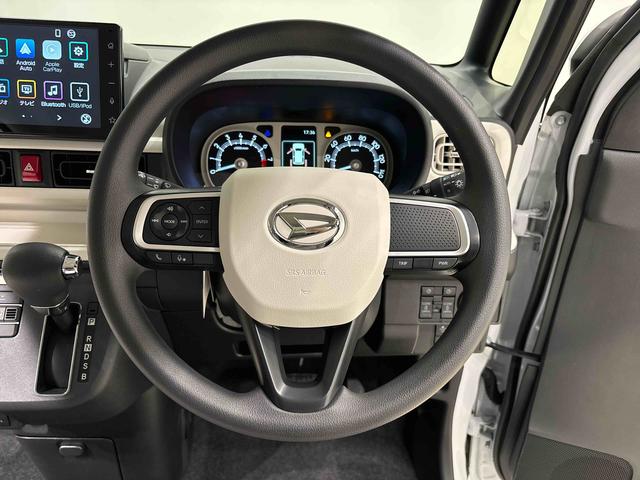 ムーヴキャンバスストライプスG バックモニター ディスプレイオーディオLEDオートライト・フォグランプ 電動パーキングブレーキ プッシュボタンスタート セキュリティアラーム バックカメラ 両側パワースライドドアウエルカムオープン機能 オート電動格納式ドアミラー(広島県)の中古車