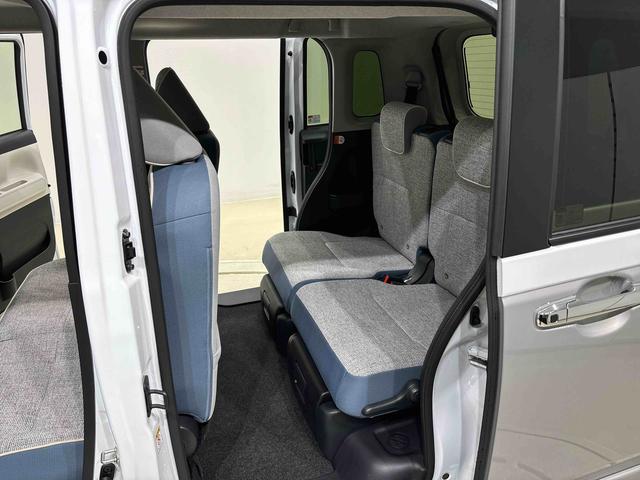 ムーヴキャンバスストライプスG バックモニター ディスプレイオーディオLEDオートライト・フォグランプ 電動パーキングブレーキ プッシュボタンスタート セキュリティアラーム バックカメラ 両側パワースライドドアウエルカムオープン機能 オート電動格納式ドアミラー(広島県)の中古車