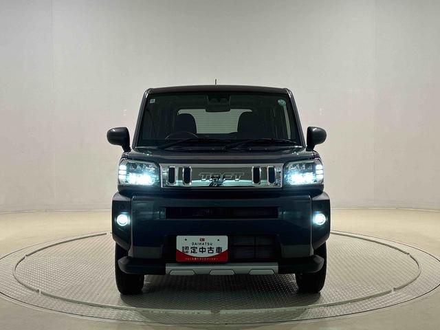 タフトＧ　クロムベンチャー　バックカメラ　電動パーキングブレーキスカイフィールトップ　クロムパック　メッキパック　シルバーアンダーガーニッシュ　インテリアアクセント　ＬＥＤオートライト＆フォグランプ　電動パーキングブレーキ　バックカメラ　アルミホイール（広島県）の中古車