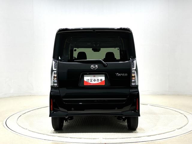 タントカスタムＸ　バックカメラ付　前席シートヒーターＬＥＤオートライト　パワースライドドアウェルカムオープン機能　電動パーキングブレーキ　運転席助手席シートヒーター　アルミホイール　キーフリーシステム　　オート電動格納式ドアミラー（広島県）の中古車