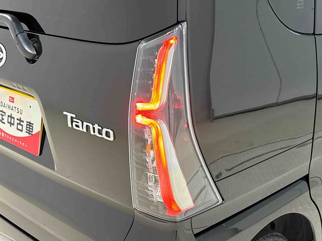 タントカスタムＸ　バックカメラ付　前席シートヒーターＬＥＤオートライト　パワースライドドアウェルカムオープン機能　電動パーキングブレーキ　運転席助手席シートヒーター　アルミホイール　キーフリーシステム　　オート電動格納式ドアミラー（広島県）の中古車