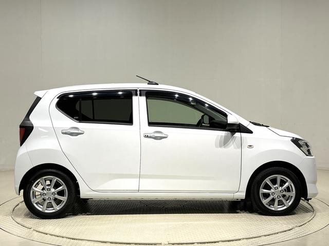 ミライースG SAIII バックモニター対応 両側シートヒーターLEDヘッドランプ 運転席・助手席シートヒーター オートライト プッシュボタンスタート セキュリティアラーム コーナーセンサー 14インチアルミホイール キーフリーシステム(広島県)の中古車
