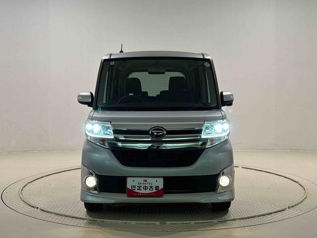 タントカスタムＸ　ＳＡ　ウェルカムシートナビゲーション　プッシュスタート　パワースライドドア　オートライト　オートエアコン　キーフリーシステム　アイドリングストップ電動格納式ドアミラー（広島県）の中古車