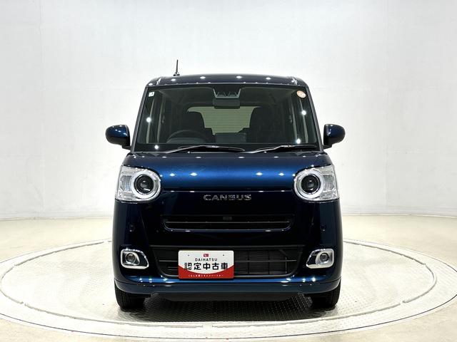 ムーヴキャンバスセオリーＧ　バックカメラ　電動パーキングブレーキＬＥＤオートライト・フォグランプ　電動パーキングブレーキ　プッシュボタンスタート　セキュリティアラーム　バックカメラ　両側パワースライドドアウエルカムオープン機能　オート電動格納式ドアミラー（広島県）の中古車