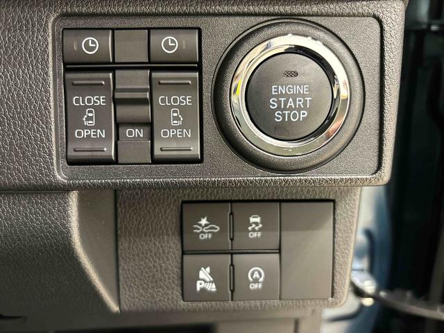 ムーヴキャンバスセオリーＧ　バックカメラ　電動パーキングブレーキＬＥＤオートライト・フォグランプ　電動パーキングブレーキ　プッシュボタンスタート　セキュリティアラーム　バックカメラ　両側パワースライドドアウエルカムオープン機能　オート電動格納式ドアミラー（広島県）の中古車