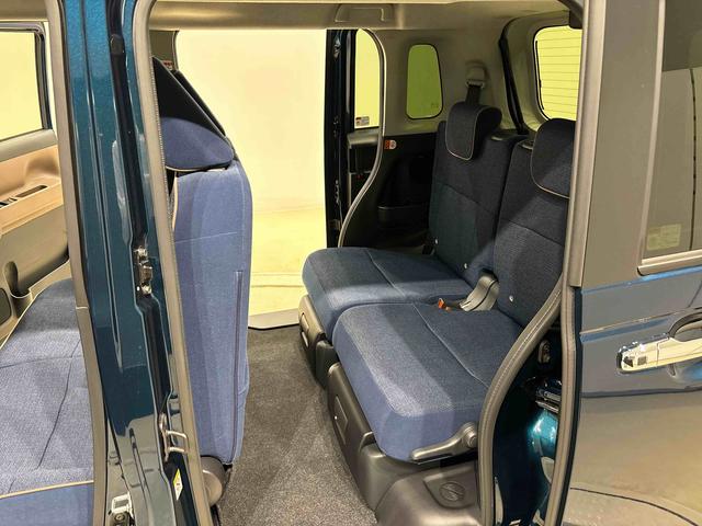 ムーヴキャンバスセオリーＧ　バックカメラ　電動パーキングブレーキＬＥＤオートライト・フォグランプ　電動パーキングブレーキ　プッシュボタンスタート　セキュリティアラーム　バックカメラ　両側パワースライドドアウエルカムオープン機能　オート電動格納式ドアミラー（広島県）の中古車