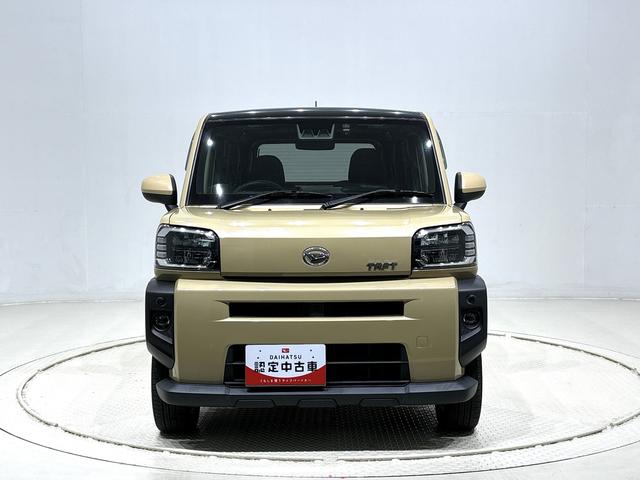 タフトGナビゲーション バックカメラ ドラレコ スカイフィールトップ LEDオートライト フロントフォグランプ シートヒーター プッシュボタンスタート 電動パーキングブレーキ アルミホイール(広島県)の中古車