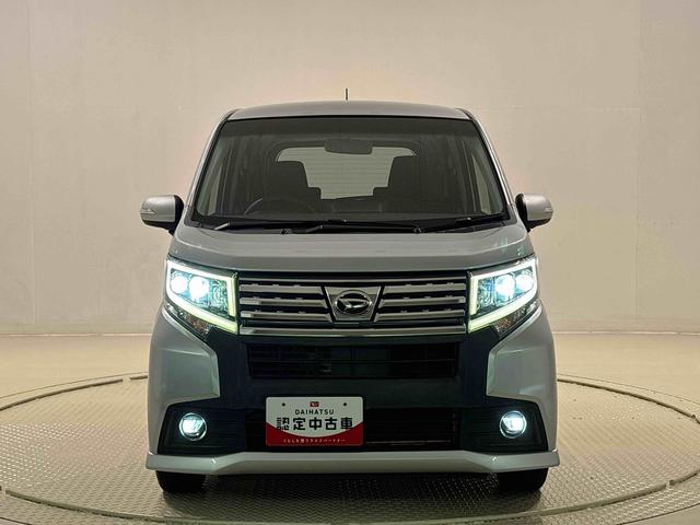 ムーヴカスタム XETC LEDオートハイビーム・フォグランプ 運転席シートヒーター アルミホイール オートライト プッシュボタンスタート セキュリティアラーム(広島県)の中古車