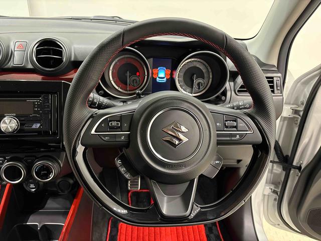 スイフトスポーツベースグレード CD 6速マニュアル LEDヘッドライトCDステレオ 6速マニュアル プッシュボタンスタート シートヒーター オートエアコン LEDヘッドライト フォグランプ コーナーセンサー(広島県)の中古車