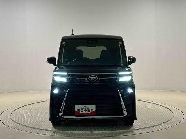 タントカスタムＸ　ＳＲＳサイドエアバッグ　バックカメラ付両側電動スライドドア　ＬＥＤヘッドライト　ＬＥＤフォグランプ　プッシュボタンスタート　オートホールドブレーキ機能付き電動パーキングブレーキ　１４インチアルミホイール　前席シートヒーター（広島県）の中古車