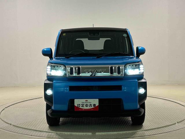 タフトG バックモニター ナビ ETC車載器 ドライブレコーダースカイフィールトップ LEDオートライト オートハイビーム フロントフォグランプ 運転席/助手席シートヒーター プッシュボタンスタート キーフリーシステム 電動パーキングブレーキ アルミホイール(広島県)の中古車