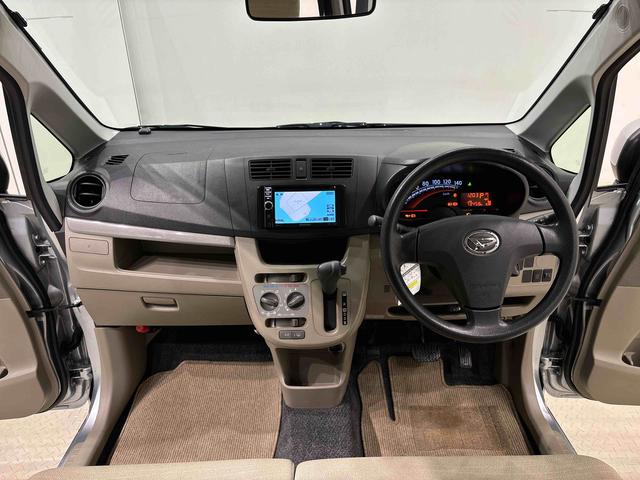 ムーヴL ナビゲーション ETCフルホイールキャップ マニュアルエアコン セキュリティアラーム キーレスエントリー(広島県)の中古車