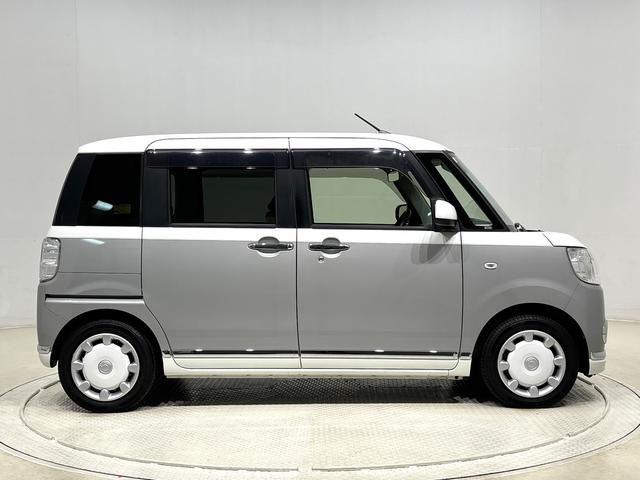 ムーヴキャンバスXブラックインテリアリミテッドSAIII パノラマモニターハロゲンライト 置き楽ボックス オートライト プッシュボタンスタート セキュリティアラーム 両側スライドドア キーフリーシステム(広島県)の中古車