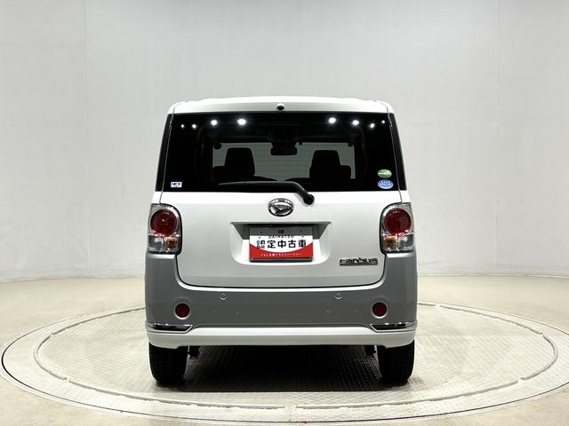 ムーヴキャンバスXブラックインテリアリミテッドSAIII パノラマモニターハロゲンライト 置き楽ボックス オートライト プッシュボタンスタート セキュリティアラーム 両側スライドドア キーフリーシステム(広島県)の中古車