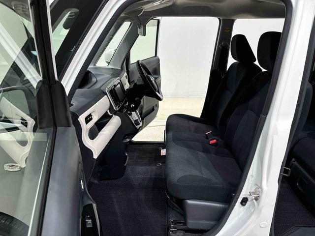 ムーヴキャンバスXブラックインテリアリミテッドSAIII パノラマモニターハロゲンライト 置き楽ボックス オートライト プッシュボタンスタート セキュリティアラーム 両側スライドドア キーフリーシステム(広島県)の中古車