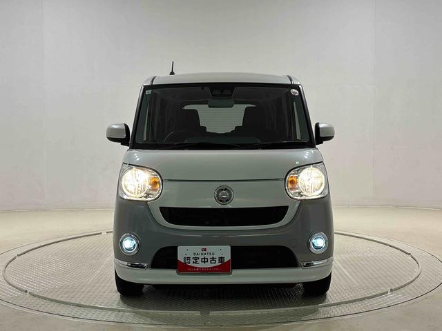 ムーヴキャンバスXブラックインテリアリミテッドSAIII パノラマモニターハロゲンライト 置き楽ボックス オートライト プッシュボタンスタート セキュリティアラーム 両側スライドドア キーフリーシステム(広島県)の中古車