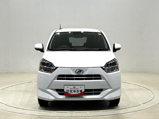 ミライースＸ　リミテッドＳＡIII　キーレスエントリー　バックカメラマニュアルレベリング機能付きＬＥＤヘッドランプ　セキュリティアラーム　コーナーセンサー　１４インチフルホイールキャップ　電動格納式ドアミラー　ショツピングフック　マニュアルエアコン　オートハイビーム（広島県）の中古車