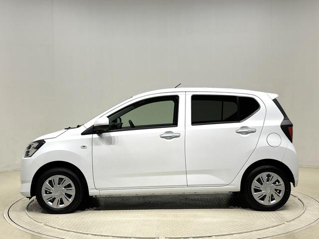 ミライースＸ　リミテッドＳＡIII　キーレスエントリー　バックカメラマニュアルレベリング機能付きＬＥＤヘッドランプ　セキュリティアラーム　コーナーセンサー　１４インチフルホイールキャップ　電動格納式ドアミラー　ショツピングフック　マニュアルエアコン　オートハイビーム（広島県）の中古車