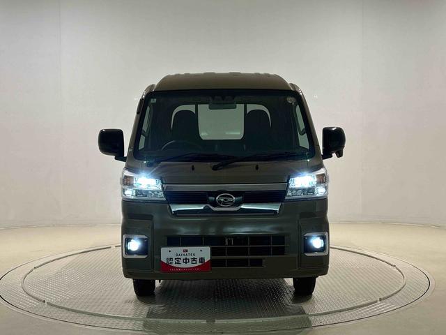 ハイゼットトラックジャンボエクストラ CVT 4WD プッシュボタンスタートプッシュボタンスタート パワーウインドー 電動格納式ドアミラー ガードフレーム 格納式テールゲートチェーン LEDへッドランプ LEDフォグランプ スペアタイヤ(広島県)の中古車