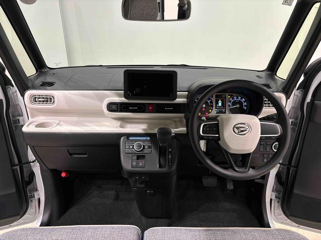 ムーヴキャンバスストライプスＧ　電子パーキング　　両側パワースライドドアＬＥＤオートライト・フォグランプ　電動パーキングブレーキ　プッシュボタンスタート　セキュリティアラーム　バックカメラ　両側パワースライドドアウエルカムオープン機能　オート電動格納式ドアミラー（広島県）の中古車