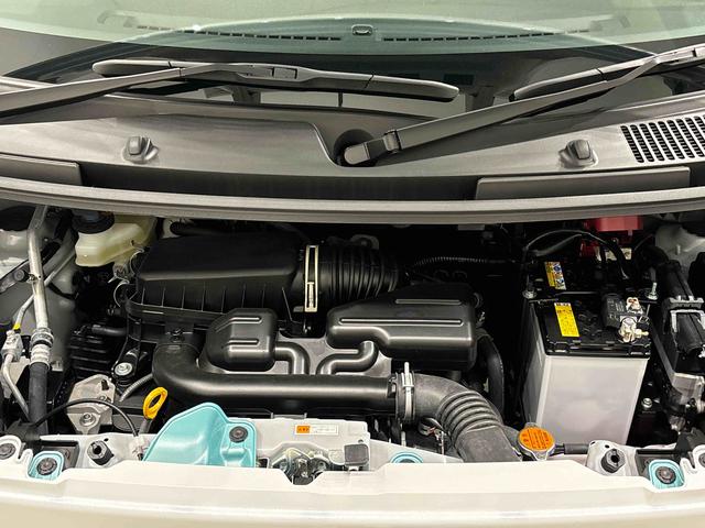 ムーヴキャンバスストライプスＧ　ＬＥＤオートライトＬＥＤオートライト・フォグランプ　電動パーキングブレーキ　プッシュボタンスタート　セキュリティアラーム　バックカメラ　両側パワースライドドアウエルカムオープン機能　オート電動格納式ドアミラー（広島県）の中古車