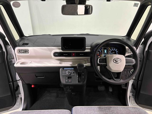 ムーヴキャンバスストライプスG バックモニター対応カメラ シートヒーターLEDオートライト・フォグランプ 電動パーキングブレーキ プッシュボタンスタート セキュリティアラーム バックカメラ 両側パワースライドドアウエルカムオープン機能 オート電動格納式ドアミラー(広島県)の中古車