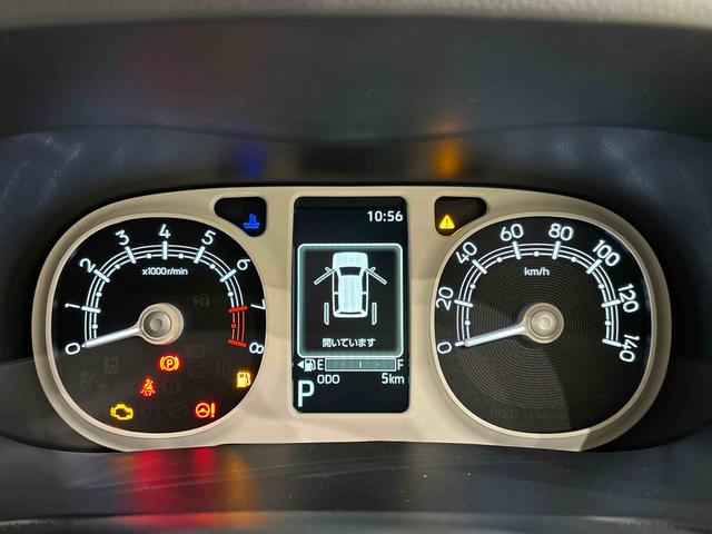 ムーヴキャンバスストライプスＧターボ　運転席・助手席シートヒーター純正ナビ装着用アップグレードパック　両側電動スライドドア　電動パーキングブレーキ　オートブレーキホールド機能　運転席シートリフター　チルトステアリング　キーフリーシステム（広島県）の中古車