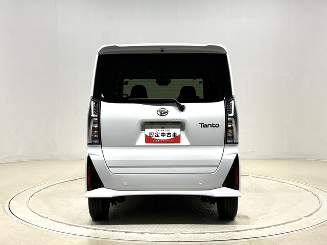 タントカスタムＲＳ　　両側パワースライドドア　ＬＥＤヘッドライトＬＥＤオートライト　パワースライドドアウェルカムオープン機能　電動パーキングブレーキ　運転席助手席シートヒーター　アルミホイール　キーフリーシステム　　オート電動格納式ドアミラー（広島県）の中古車
