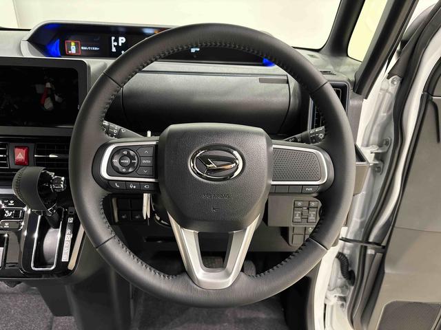 タントカスタムＲＳ　　両側パワースライドドア　ＬＥＤヘッドライトＬＥＤオートライト　パワースライドドアウェルカムオープン機能　電動パーキングブレーキ　運転席助手席シートヒーター　アルミホイール　キーフリーシステム　　オート電動格納式ドアミラー（広島県）の中古車