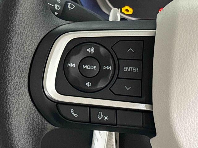 ムーヴキャンバスストライプスＧターボ　バックモニター対応　シートヒーターＬＥＤオートライト・フォグランプ　電動パーキングブレーキ　プッシュボタンスタート　セキュリティアラーム　バックカメラ　両側パワースライドドアウエルカムオープン機能　オート電動格納式ドアミラー（広島県）の中古車