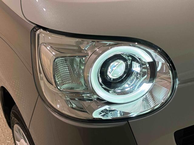 ムーヴキャンバスストライプスＧターボ　バックモニター対応　シートヒーターＬＥＤオートライト・フォグランプ　電動パーキングブレーキ　プッシュボタンスタート　セキュリティアラーム　バックカメラ　両側パワースライドドアウエルカムオープン機能　オート電動格納式ドアミラー（広島県）の中古車