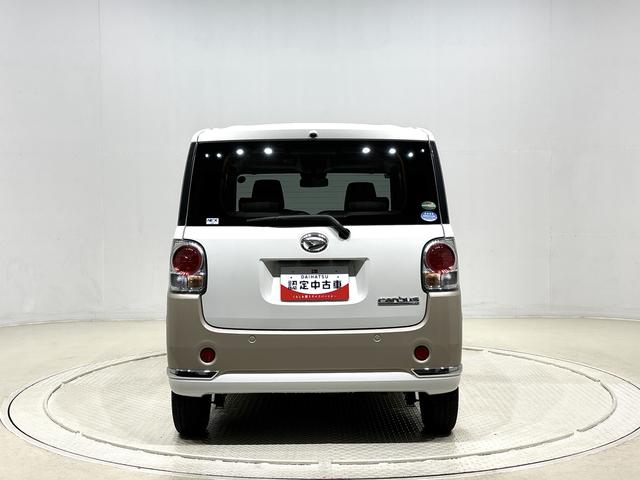 ムーヴキャンバスＧメイクアップリミテッド　ＳＡIIIＬＥＤヘッドランプ・フォグランプ　置き楽ボックス　オートライト　プッシュボタンスタート　セキュリティアラーム　パノラマモニター対応カメラ　両側パワースライドドア（広島県）の中古車