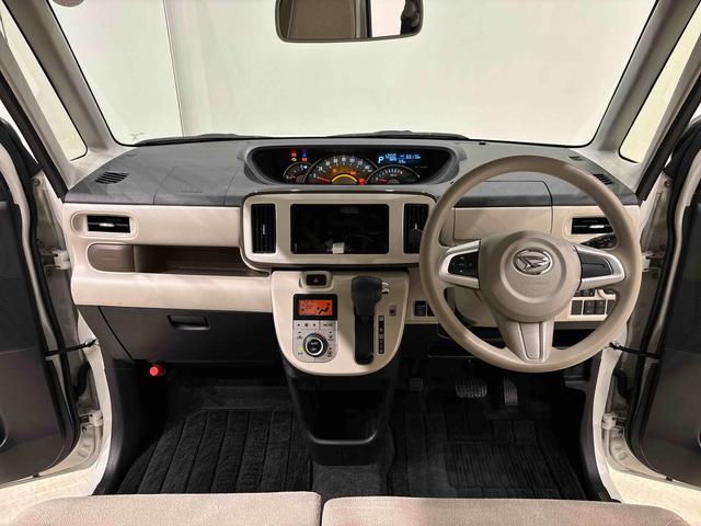 ムーヴキャンバスＧメイクアップリミテッド　ＳＡIIIＬＥＤヘッドランプ・フォグランプ　置き楽ボックス　オートライト　プッシュボタンスタート　セキュリティアラーム　パノラマモニター対応カメラ　両側パワースライドドア（広島県）の中古車