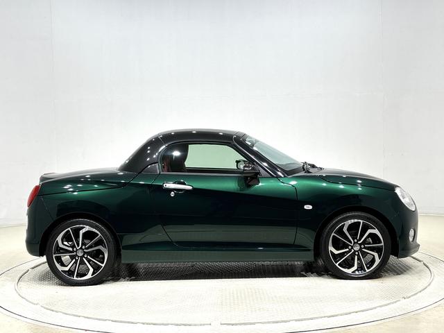 コペンセロ電動開閉式ルーフ LEDヘッドランプ ハロゲンフォグランプ 16インチタイヤ&アルミホイール プッシュボタンスタート セキュリティアラーム スタビライザー(フロント・リヤ)(広島県)の中古車