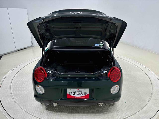 コペンセロ電動開閉式ルーフ LEDヘッドランプ ハロゲンフォグランプ 16インチタイヤ&アルミホイール プッシュボタンスタート セキュリティアラーム スタビライザー(フロント・リヤ)(広島県)の中古車