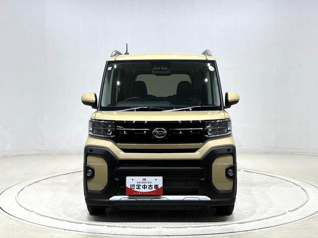 タントファンクロス　バックカメラ　電動パーキングブレーキ純正ナビ装着用アップグレードパック　電動パーキングブレーキ　オートブレーキホールド機能　リヤヒーターダクト　３６０°スーパーＵＶ＆ＩＲカットガラス　チルトステアリング　運転席シートリフター　キーフリー（広島県）の中古車