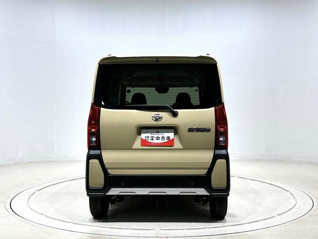 タントファンクロス　バックカメラ　電動パーキングブレーキ純正ナビ装着用アップグレードパック　電動パーキングブレーキ　オートブレーキホールド機能　リヤヒーターダクト　３６０°スーパーＵＶ＆ＩＲカットガラス　チルトステアリング　運転席シートリフター　キーフリー（広島県）の中古車