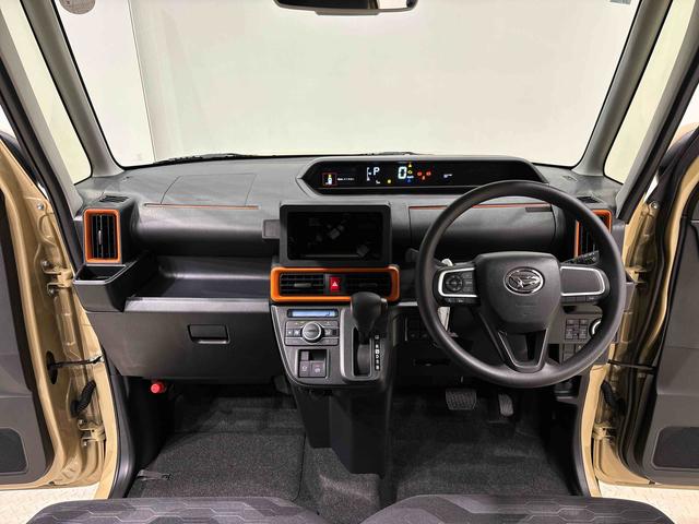 タントファンクロス　バックカメラ　電動パーキングブレーキ純正ナビ装着用アップグレードパック　電動パーキングブレーキ　オートブレーキホールド機能　リヤヒーターダクト　３６０°スーパーＵＶ＆ＩＲカットガラス　チルトステアリング　運転席シートリフター　キーフリー（広島県）の中古車