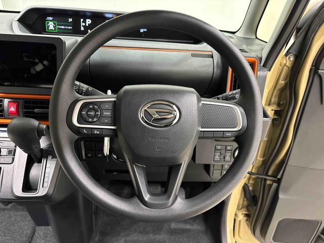 タントファンクロス　バックカメラ　電動パーキングブレーキ純正ナビ装着用アップグレードパック　電動パーキングブレーキ　オートブレーキホールド機能　リヤヒーターダクト　３６０°スーパーＵＶ＆ＩＲカットガラス　チルトステアリング　運転席シートリフター　キーフリー（広島県）の中古車