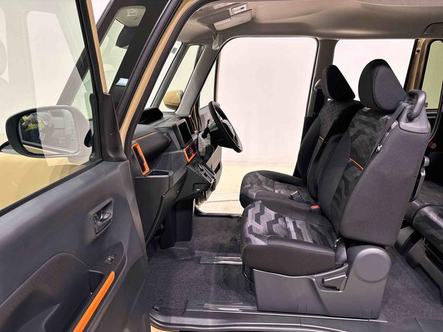 タントファンクロス　バックカメラ　電動パーキングブレーキ純正ナビ装着用アップグレードパック　電動パーキングブレーキ　オートブレーキホールド機能　リヤヒーターダクト　３６０°スーパーＵＶ＆ＩＲカットガラス　チルトステアリング　運転席シートリフター　キーフリー（広島県）の中古車