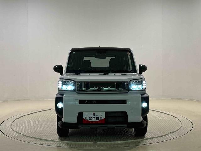 タフトGターボ ダーククロムベンチャー 2WD CVT車LEDヘッドランプ&フォグランプ キーフリーシステム キーフリーシステム連動式電動格納ドアミラー 運転席・助手席シートヒーター バックカメラ スカイフィールトップ アダプティブクルーズコントロール(広島県)の中古車