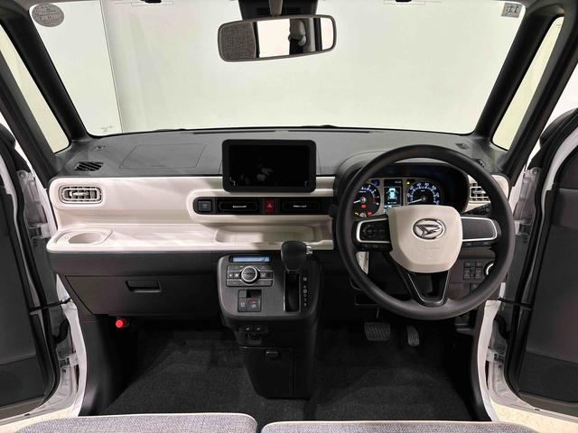 ムーヴキャンバスストライプスＧ　バックカメラ付き　両側パワースライドドアＬＥＤオートライト・フォグランプ　電動パーキングブレーキ　プッシュボタンスタート　セキュリティアラーム　バックカメラ　両側パワースライドドアウエルカムオープン機能　オート電動格納式ドアミラー（広島県）の中古車