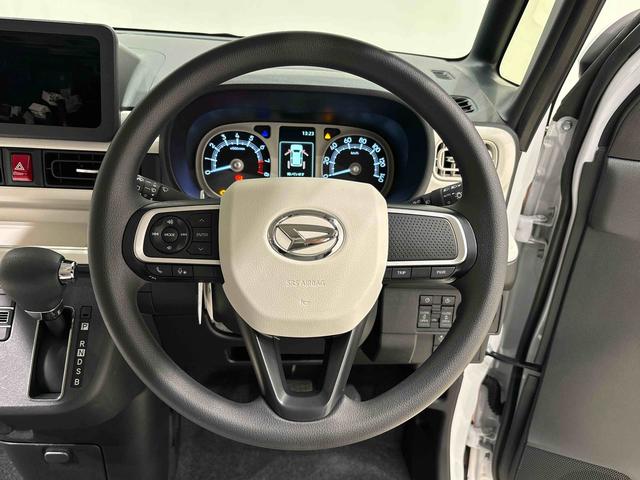 ムーヴキャンバスストライプスＧ　バックカメラ付き　両側パワースライドドアＬＥＤオートライト・フォグランプ　電動パーキングブレーキ　プッシュボタンスタート　セキュリティアラーム　バックカメラ　両側パワースライドドアウエルカムオープン機能　オート電動格納式ドアミラー（広島県）の中古車