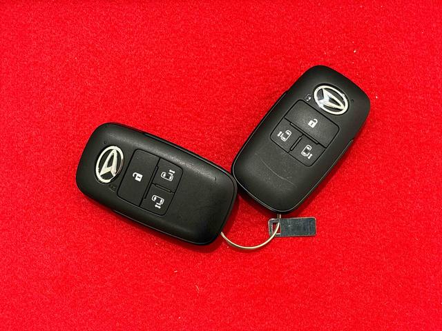 ムーヴキャンバスストライプスＧ　バックカメラ付き　両側パワースライドドアＬＥＤオートライト・フォグランプ　電動パーキングブレーキ　プッシュボタンスタート　セキュリティアラーム　バックカメラ　両側パワースライドドアウエルカムオープン機能　オート電動格納式ドアミラー（広島県）の中古車