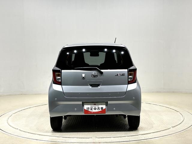 ミライースＸ　ＳＡIIIＬＥＤヘッドランプ　セキュリティアラーム　コーナーセンサー　１４インチフルホイールキャップ　キーレスエントリー　電動格納式ドアミラー　ショツピングフック　マニュアルエアコン（広島県）の中古車