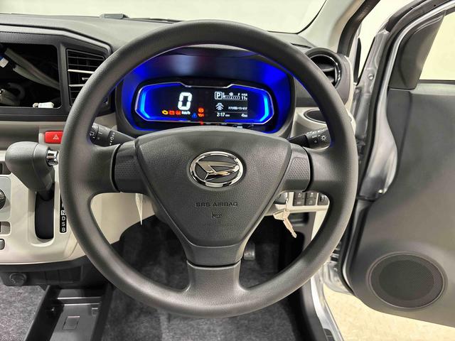 ミライースＸ　ＳＡIIIＬＥＤヘッドランプ　セキュリティアラーム　コーナーセンサー　１４インチフルホイールキャップ　キーレスエントリー　電動格納式ドアミラー　ショツピングフック　マニュアルエアコン（広島県）の中古車