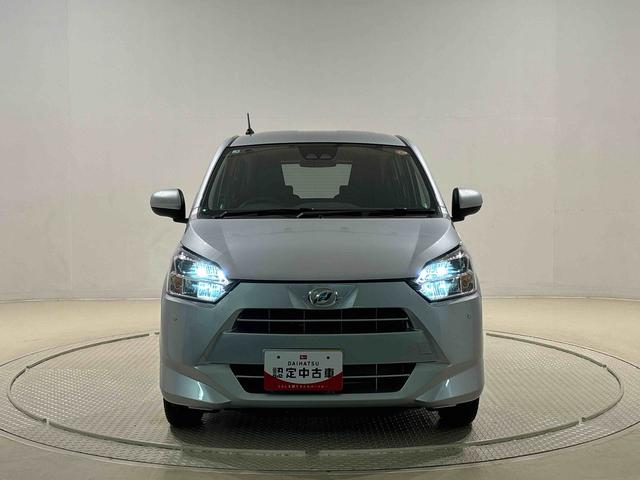 ミライースＸ　ＳＡIIIＬＥＤヘッドランプ　セキュリティアラーム　コーナーセンサー　１４インチフルホイールキャップ　キーレスエントリー　電動格納式ドアミラー　ショツピングフック　マニュアルエアコン（広島県）の中古車