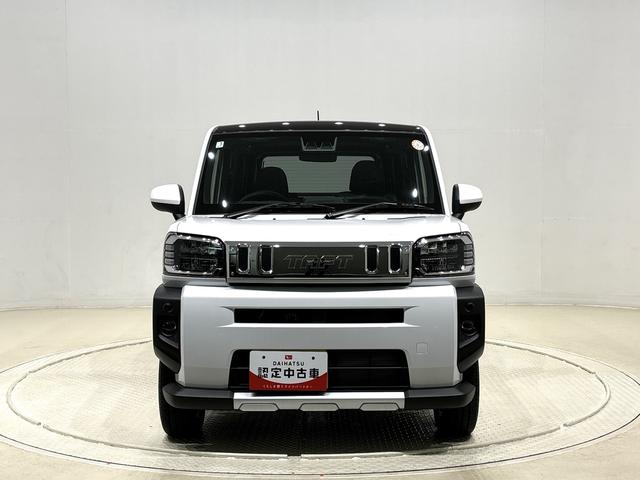 タフトＧターボ　クロムベンチャースカイフィールトップ　メッキパック　シルバーアンダーガーニッシュ　インテリアアクセント　ＬＥＤオートハイビーム＆フォグランプ　電動パーキングブレーキ　バックカメラ　１５インチアルミホイール（広島県）の中古車