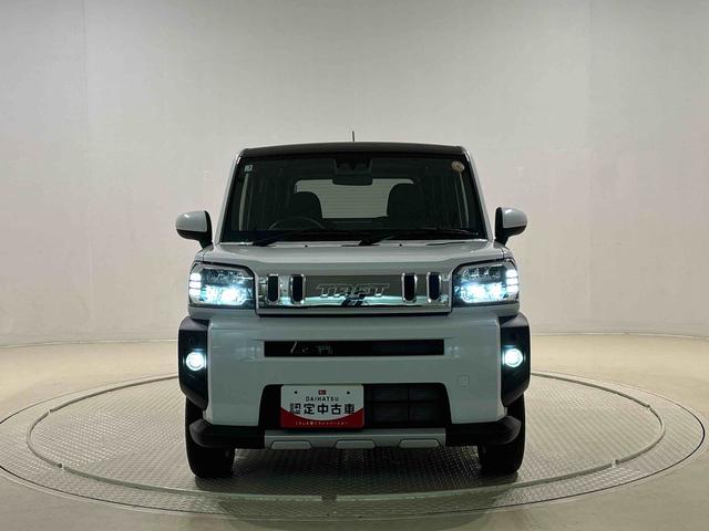 タフトＧターボ　クロムベンチャースカイフィールトップ　メッキパック　シルバーアンダーガーニッシュ　インテリアアクセント　ＬＥＤオートハイビーム＆フォグランプ　電動パーキングブレーキ　バックカメラ　１５インチアルミホイール（広島県）の中古車